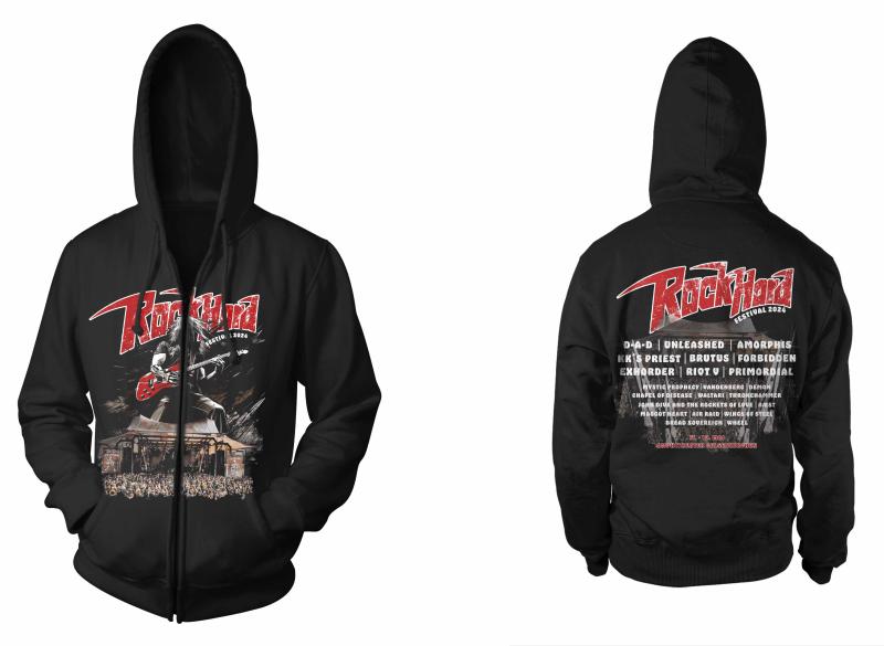 Metal Attack Merch Shop -Rock Hard Festival 2024 - ZIP Hood Amphitheater Gelsenkirchen